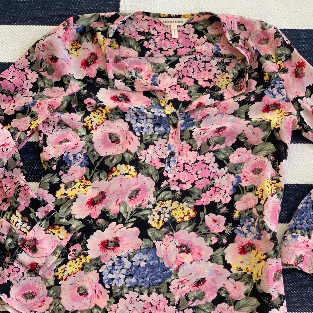 Floral Rebecca Taylor Blouse